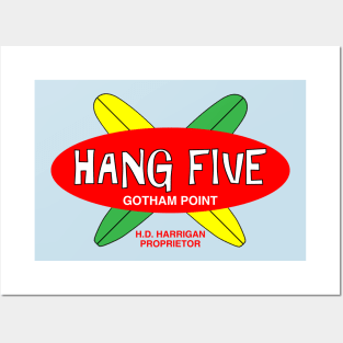 Hang Five Posters and Art